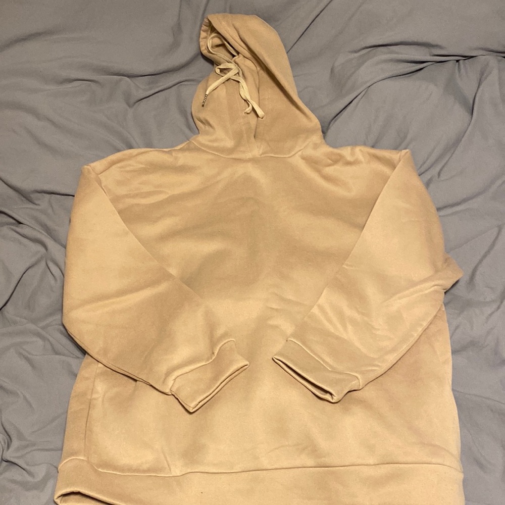 Tan hoodie